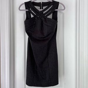 Love Tease dark gray mini dress. Size 5